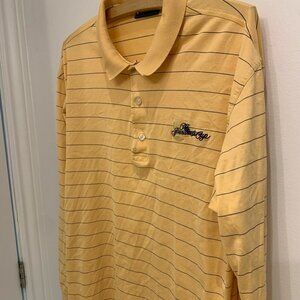 Bobby Jones long sleeve yellow stripe size xl